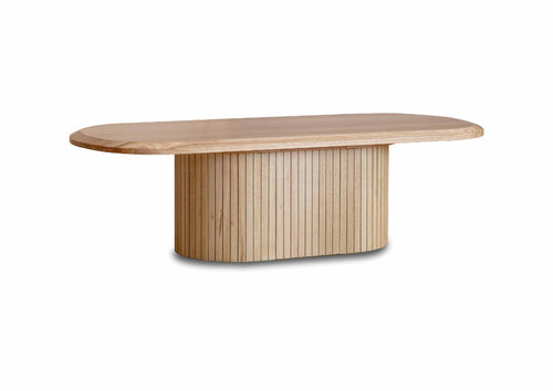 Adsila Collection — Natural Elegance Craftsmanship Coffee Table -Natural Ash