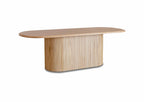 Adslvix 220cm Dining Table-Natural Ash