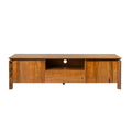 Rome 180cm 2 Door / 1 Drawer TV Unit-Natural