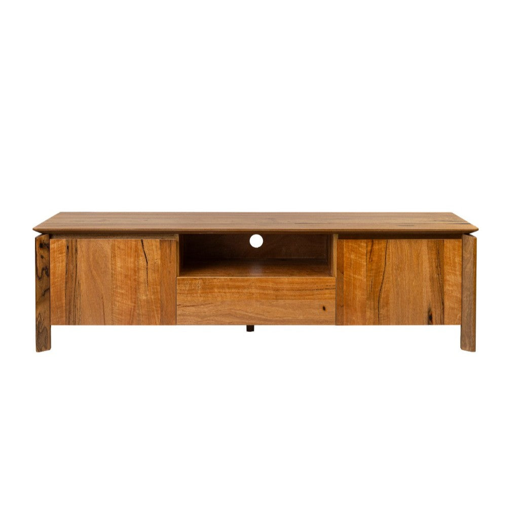 Rome 180cm 2 Door / 1 Drawer TV Unit-Natural