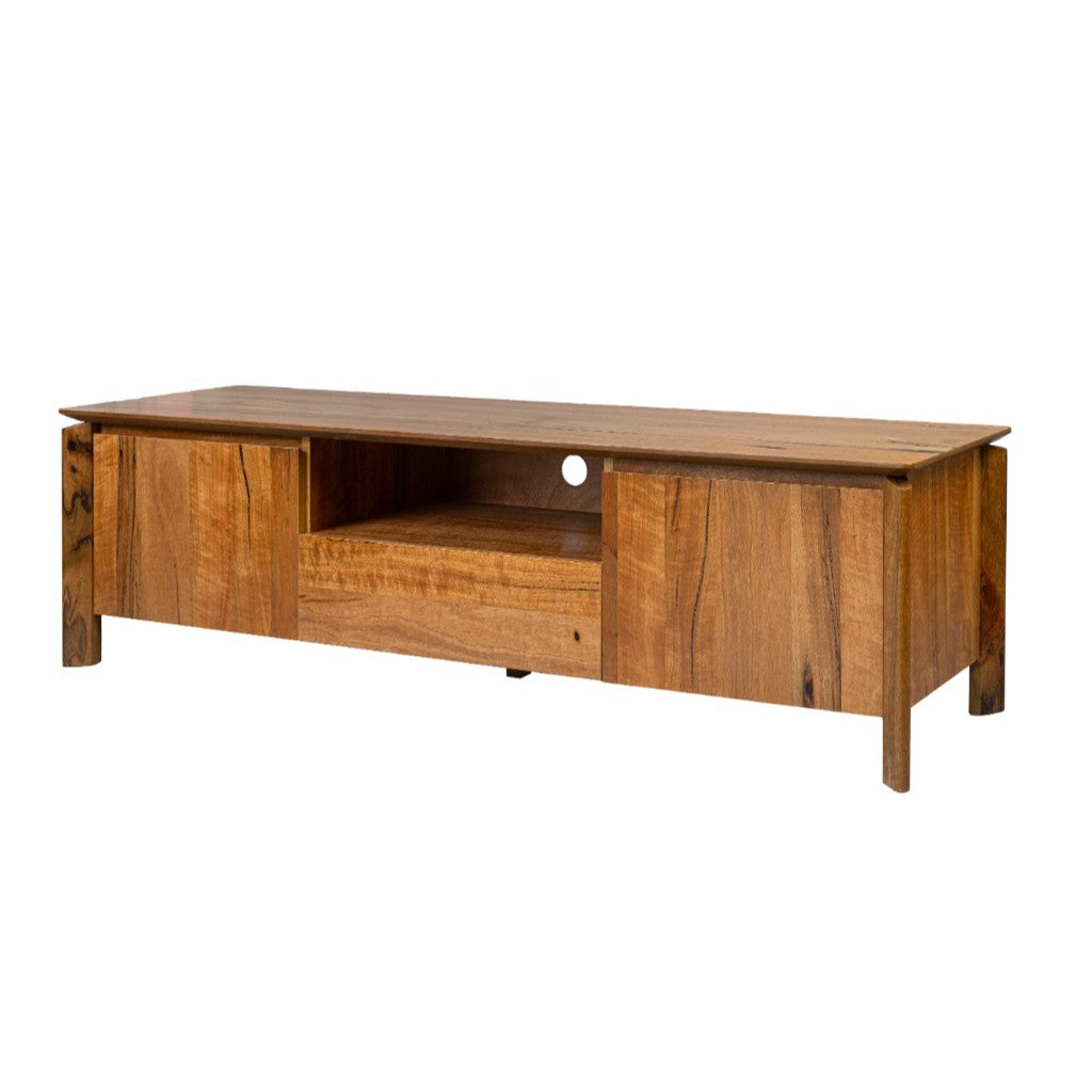 Rome 180cm 2 Door / 1 Drawer TV Unit-Natural