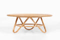 Azzure Round Rattan Coffee Table - Natural