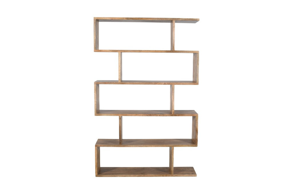 Modern Minimalist 120CM High Book Shelf  W120 x D28 x H185 CM-Royal Oak