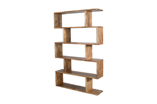 Modern Minimalist 120CM High Book Shelf  W120 x D28 x H185 CM-Royal Oak