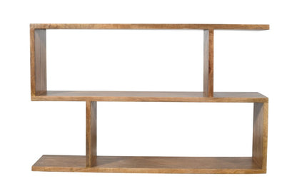 Modern Minimalist Low Book Shelf W120 x D28 x H75.5 CM  -Royal Oak