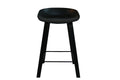 CLAIRE BAR STOOL 52X40X85CM-BLK/BLK