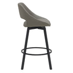 DISTRICT PU BAR CHAIR 49.5X49.5X93CM-L.GREY