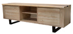 Dorivix Black Resin Natural Timber Dining Table Room Set
