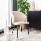 FLICK FAB DIN CHAIR 52X50X85CM-BEIGE