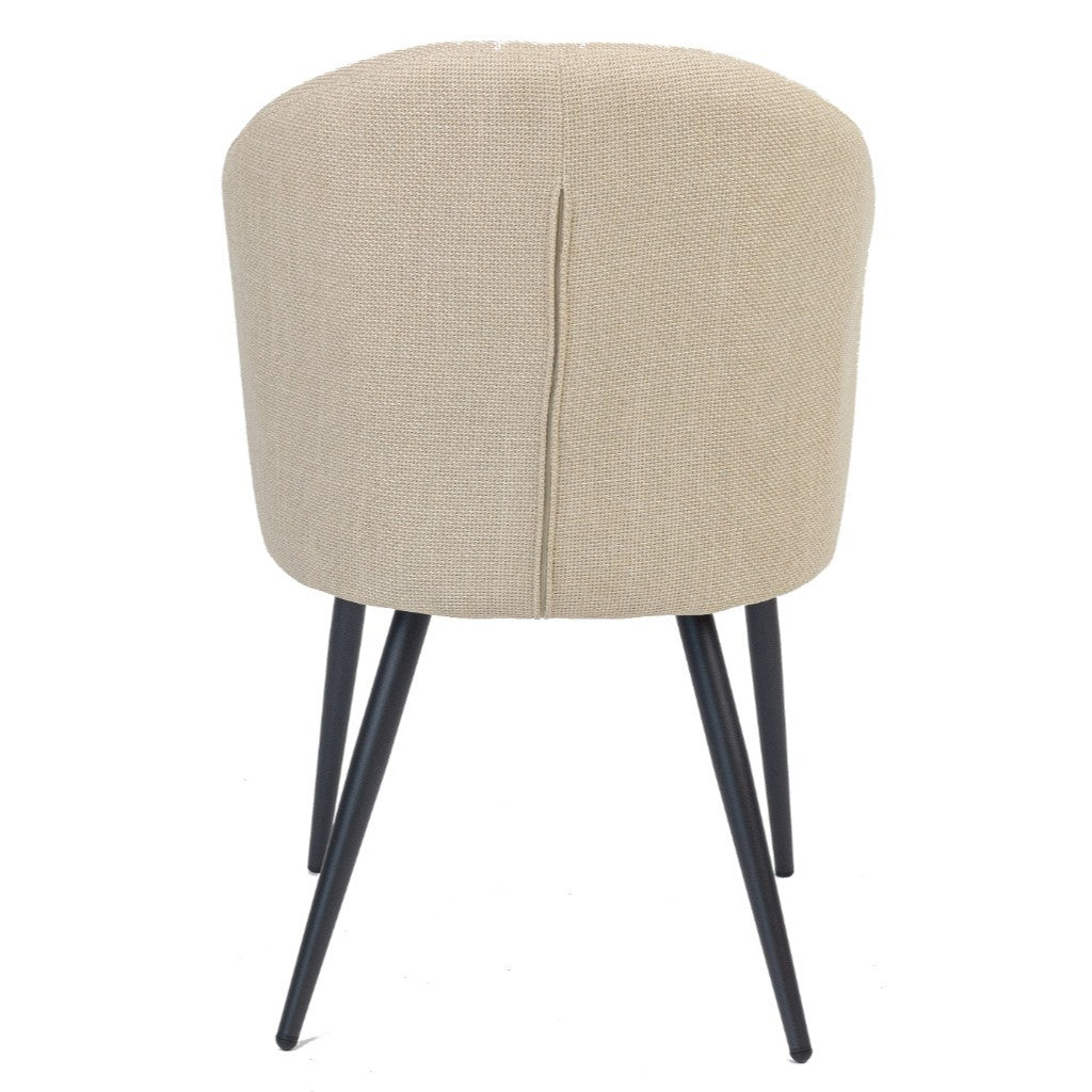 FLICK FAB DIN CHAIR 52X50X85CM-BEIGE