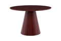 Fuegovix Round Dining Table & Chair-Cherry