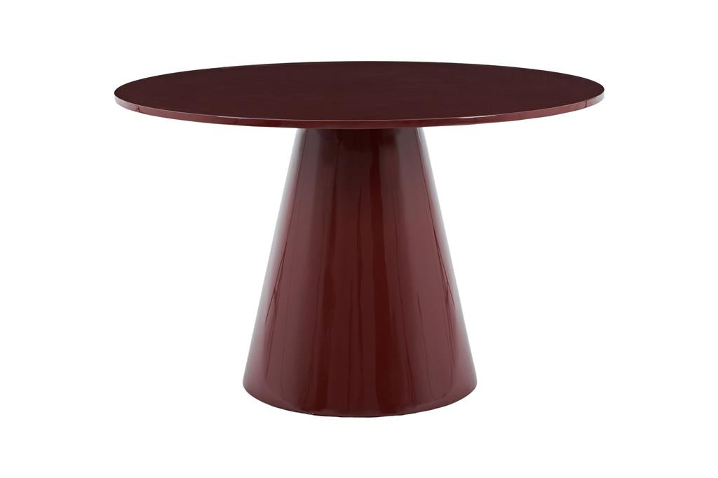 Fuegovix Round Dining Table & Chair-Cherry