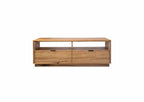 Galvix Blox 2 Drawer Coffee Table -Natural