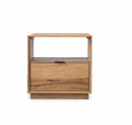Galwvix 1Drawer Lamp Side Table-Natural