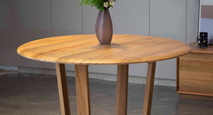 OFFO Galway 160cm Round Dining Table-Natural