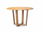 Galvix 160cm Round Dining Table-Natural