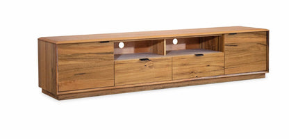 OFFO Galway Blox 2Door 2Drawer 220cm ETU Media Tv Unit-Natural