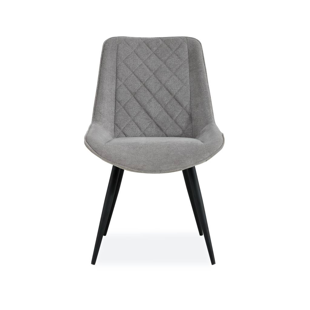 GATSBY FAB DIN CHAIR 66X55X89CM-GRANITE