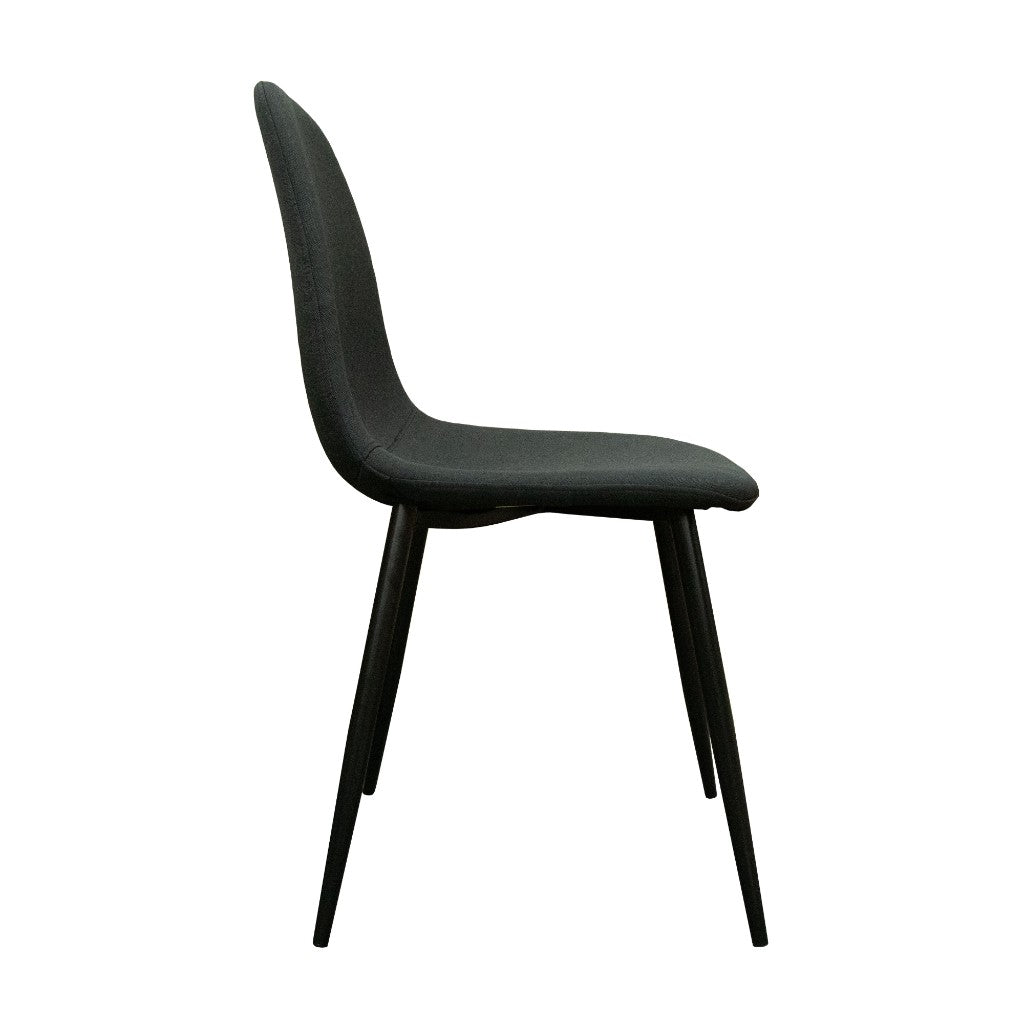 HERRIOT FAB DIN CHAIR 45X55X84CM-BLACK