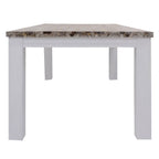 Homevix 190cm Dining Table 7PC Set-Vivid White