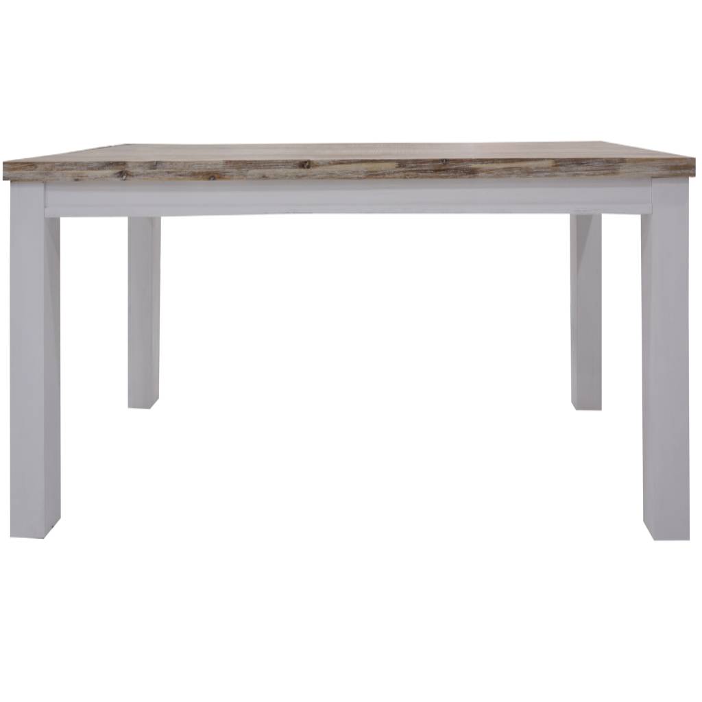 Homestead 225cm Dining Table Only-Vivid White