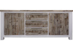 Homestead 200cm 2 Drawer/ 4 Drawer Buffet-Vivid White