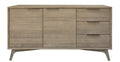 Larsen 166 cm 2 Door / 3 Drawer Buffet-Brushed Smoke