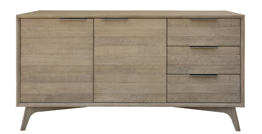 OFFO Larsen 166 cm 2 Door / 3 Drawer Buffet-Brushed Smoke