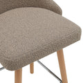LETO FAB BAR CHAIR 49X52.5X95.5CM-SAND