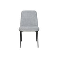 LIBRA FAB DIN CHAIR 62X48X85CM-GRY (SH: 48CM)