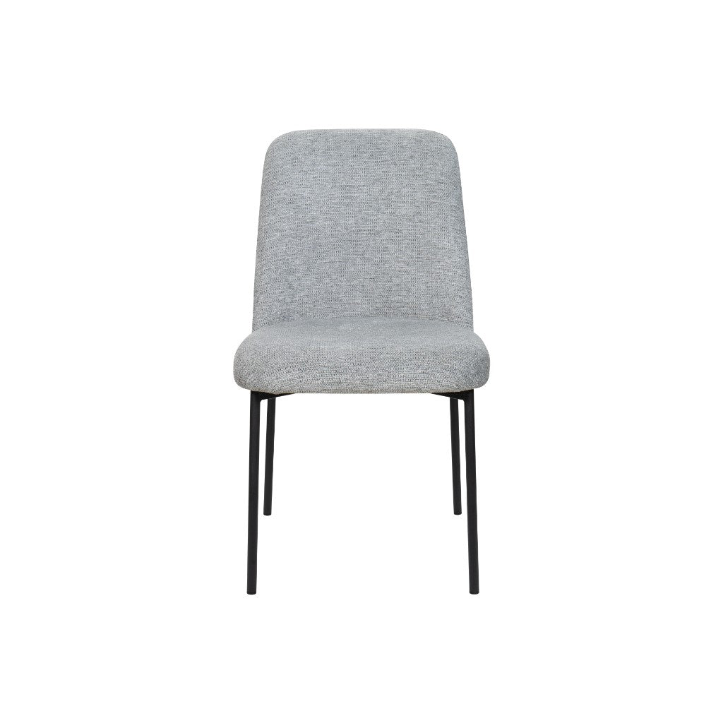 LIBRA FAB DIN CHAIR 62X48X85CM-GRY (SH: 48CM)