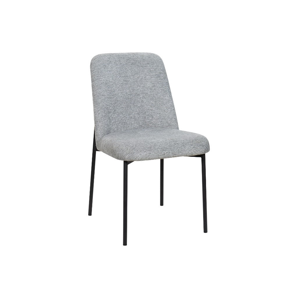 LIBRA FAB DIN CHAIR 62X48X85CM-GRY (SH: 48CM)