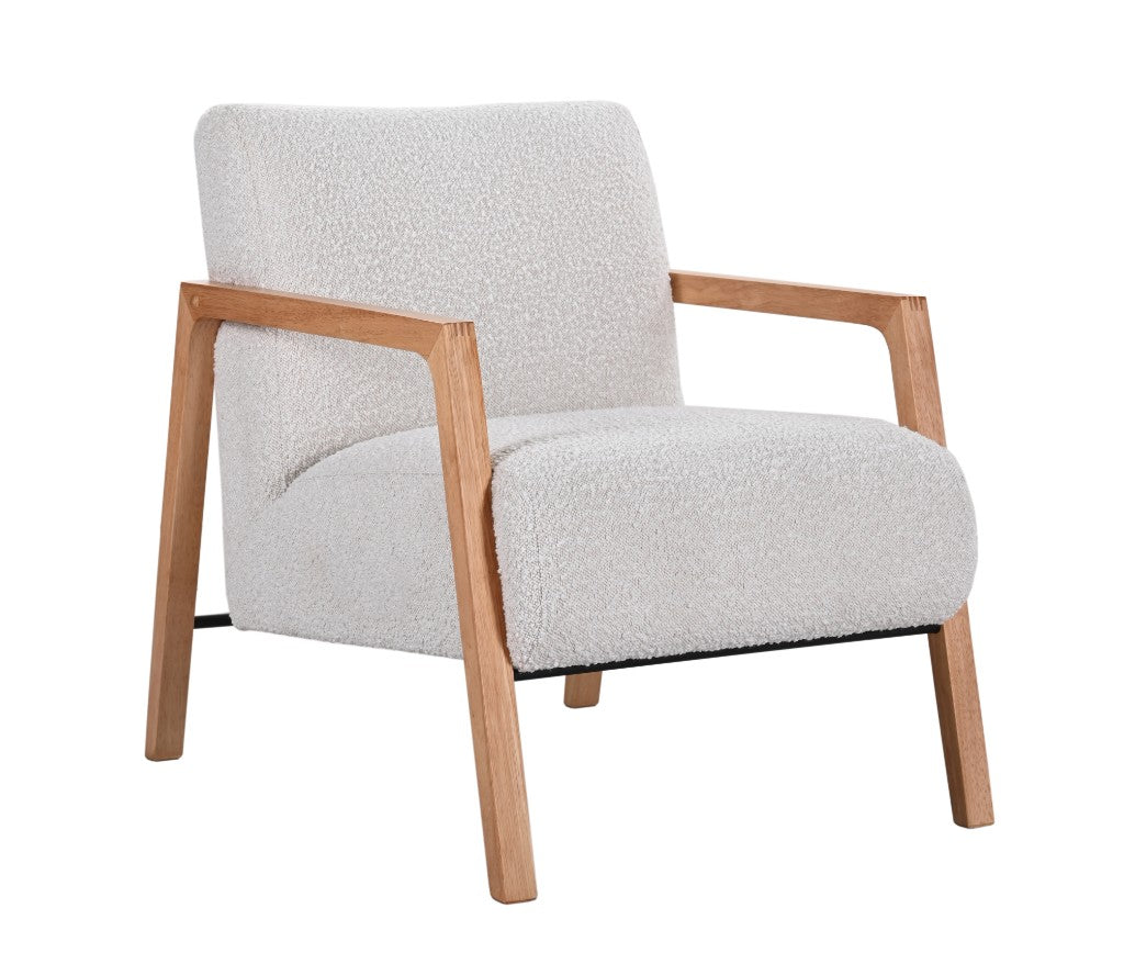 Trenton Fabric Arm Chair Beige