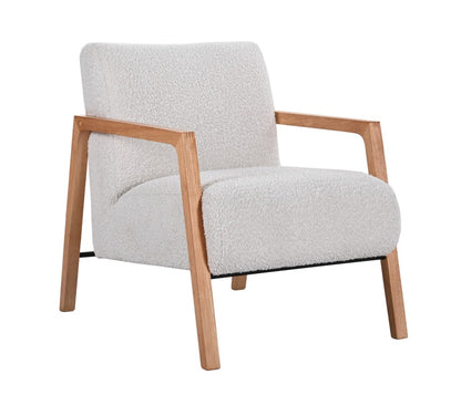 Trenton Fabric Arm Chair Beige