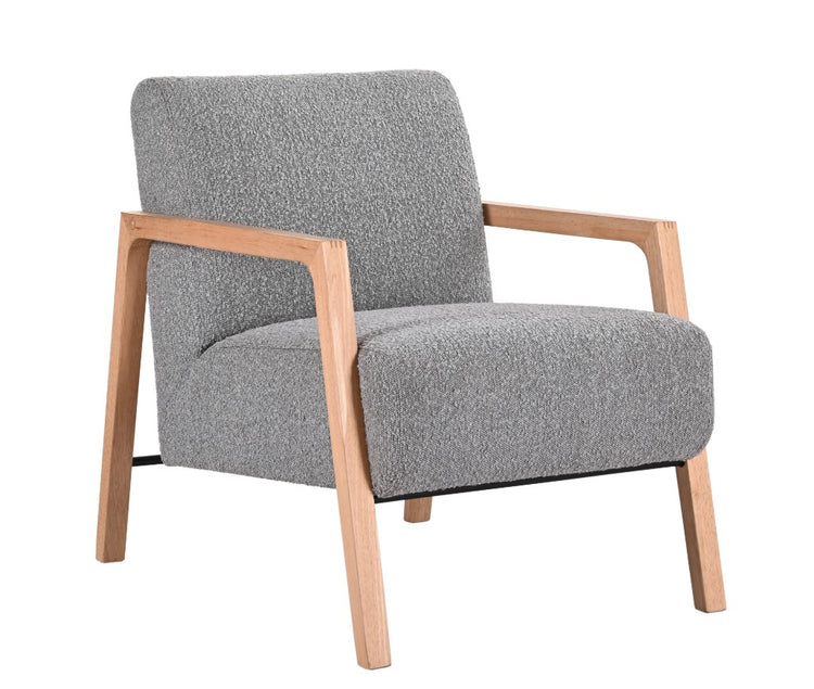 Masovix Fabric Arm Chair Grey