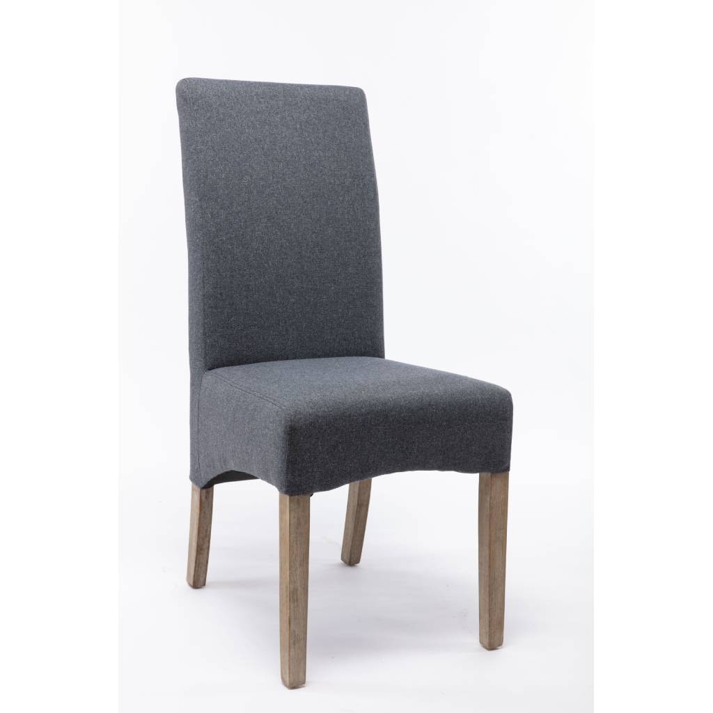 MESSINA/NELSON FAB DIN CHAIR 64X46.5X101.5CM-GREY
