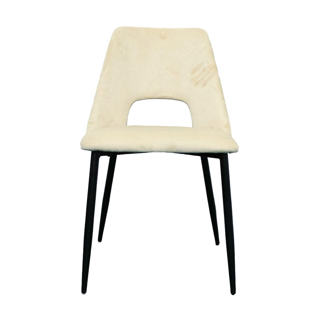 OAKRIDGE FAB DIN CHAIR 46X58X86CM-OATMEAL