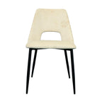 OAKRIDGE FAB DIN CHAIR 46X58X86CM-OATMEAL