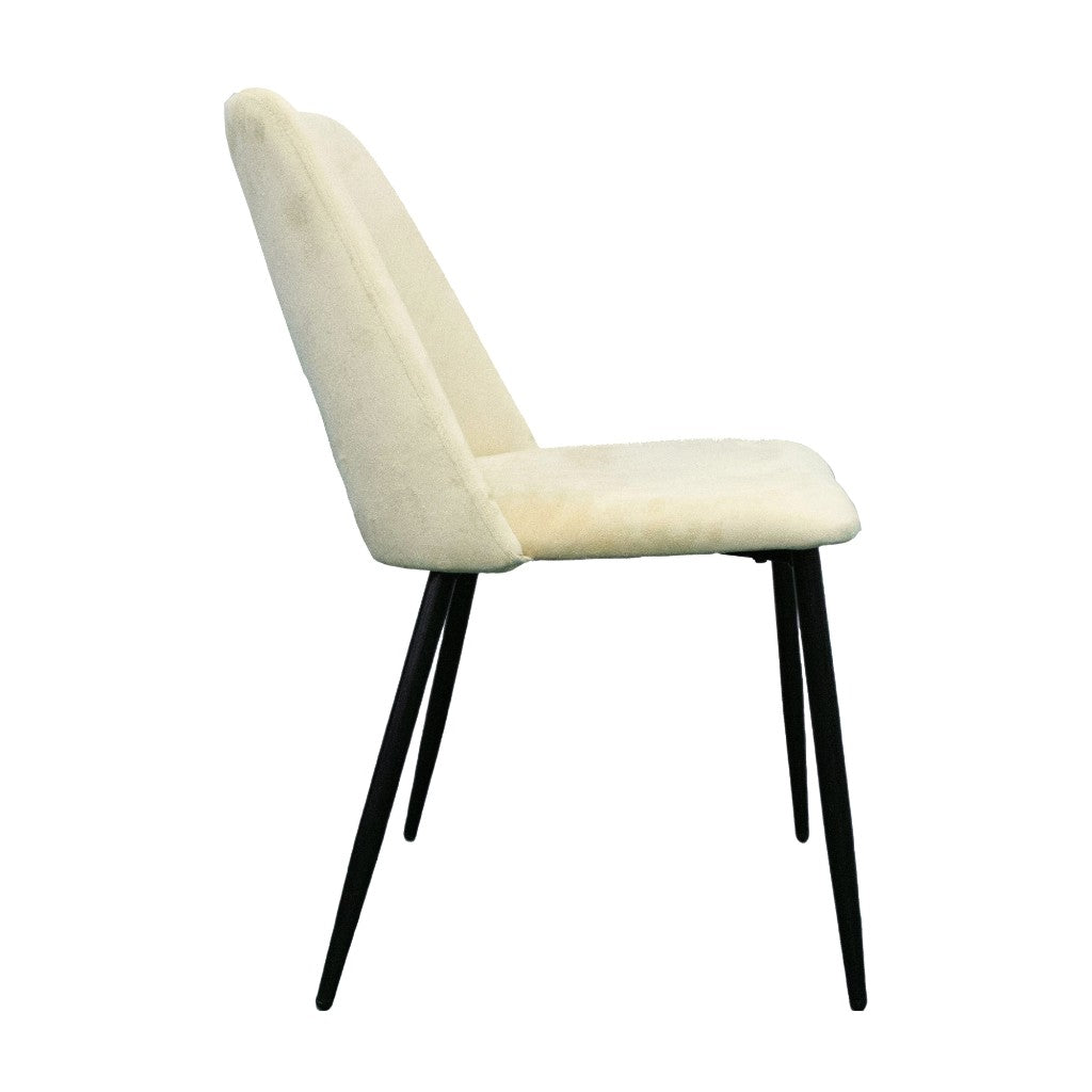 OAKRIDGE FAB DIN CHAIR 46X58X86CM-OATMEAL