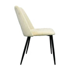 OAKRIDGE FAB DIN CHAIR 46X58X86CM-OATMEAL