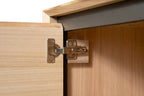 Ohio Kiri Wood 180 cm 2 Drawer /3 Drawer Buffet-Natural Top
