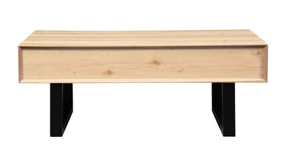 Ohio 2 Drawer Coffee Table -Natural