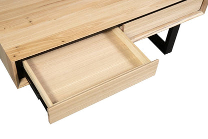 Ohio 2 Drawer Coffee Table -Natural