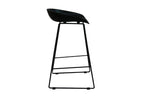 OWEN BAR STOOL 43X42.5X80CM - BLK