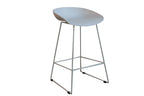 OWEN BAR STOOL 43X42.5X80CM - WHT