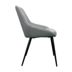 PICARDY FAB DIN CHAIR 45X53X82CM-LIGHT GRY