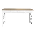 Shellwood Study Desk Table Light Oak Top