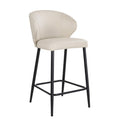 SIERRA PU BAR STOOL 50X53X95.5CM-WHEAT