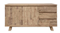 Tango 160 cm 3 Drawer/ 2 Drawer Buffet- Pewter