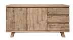 Tango 160 cm 3 Drawer/ 2 Drawer Buffet- Pewter